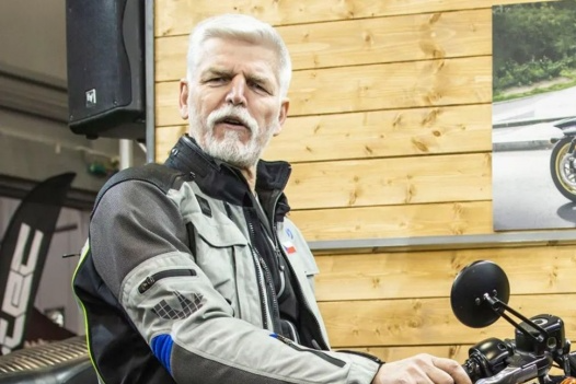 Петр Павел приехал на этап MotoGP в Брно на BMW 