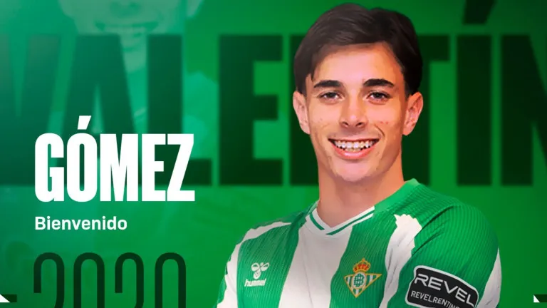 Защитник Валентин Гомес был официально представлен в «Бетисе»