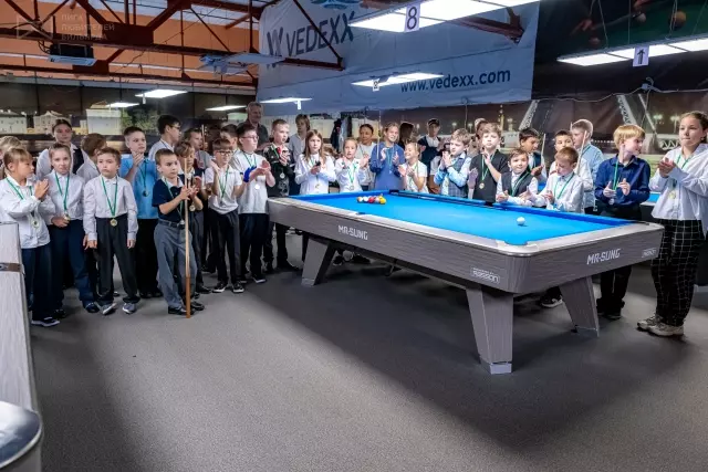 В Петербурге прошел первый турнир Академии бильярда Виктора Смоляра 