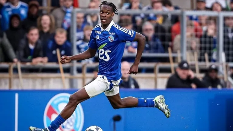 Эммануэль Эмега принес «Страсбуру» победу над «Нантом» в Лиге 1