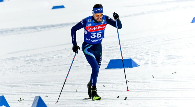 Тиунов выиграл лыжную квалификацию «Гонки чемпионов»