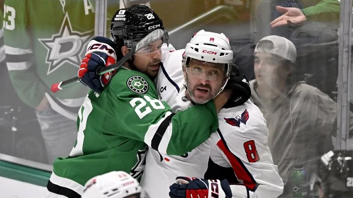 Овечкин стал участником потасовки в матче «Вашингтона» с «Далласом»