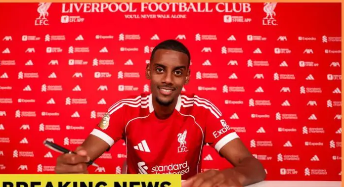 Александер Исак переходит в «Ливерпуль» за £125 миллионов