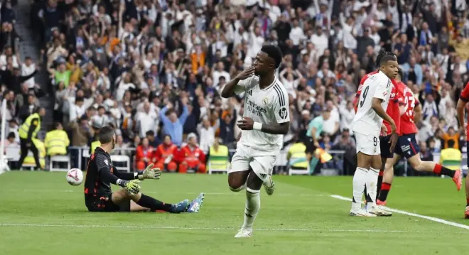 Винисиус нацелен на голы в матче с «Осасуной»