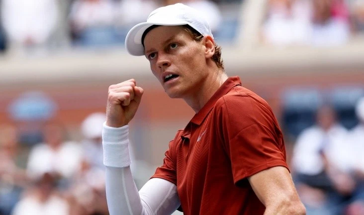 Синнер одержал 25-ю победу подряд на хардовых турнирах «Большого шлема»
