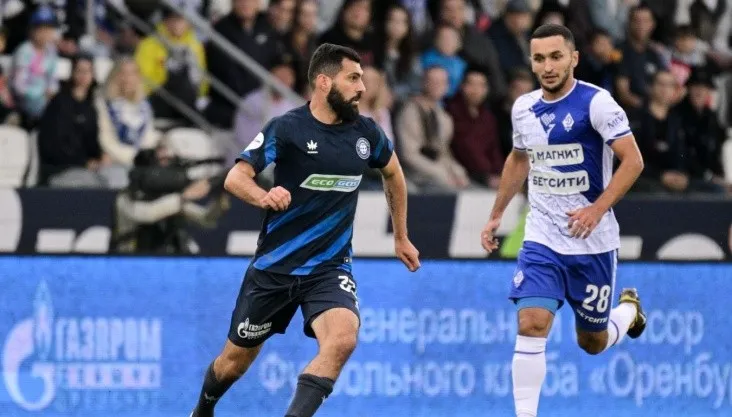 Ираклий Квеквескири эмоционально обратился к игрокам «Оренбурга»