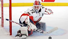 НХЛ назвала сейв Бобровского в матче с «Ютой» «ограблением века»