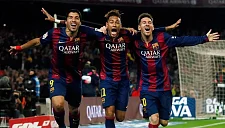 «Барселона» показала архивное фото Месси, Неймара и Суареса с трофеем КЧМ