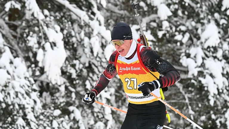 Бажин выиграл гонку преследования на российском этапе Кубка России в Дёмино