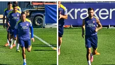 Баэна и Хименес возобновили тренировки в общей группе «Атлетико»