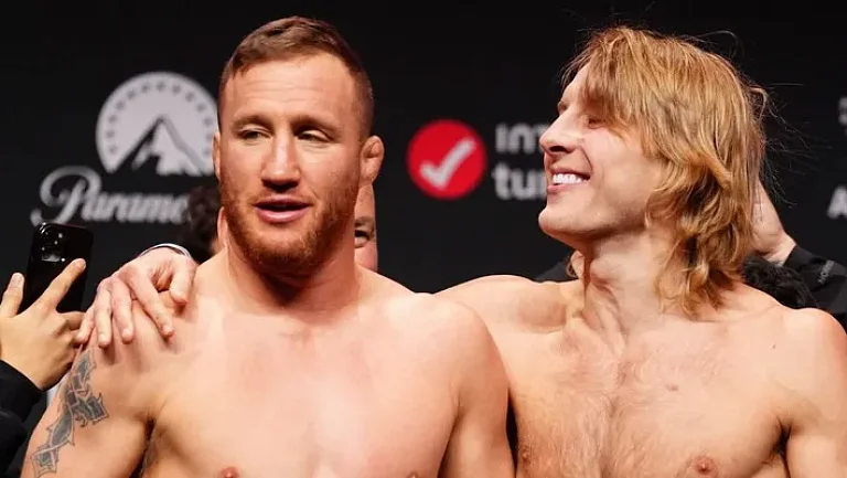 Пимблетт и Гейджи провели битву взглядов перед главным боем UFC 324