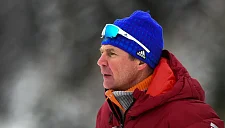 Сборная России по биатлону продолжает подготовку в Логойске перед сезоном