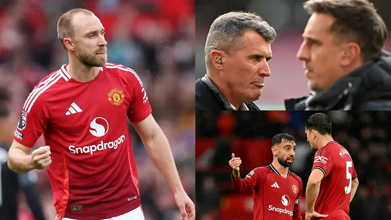 Эриксен: «Невилл и Кин вредят Юнайтед своими высказываниями в прессе»