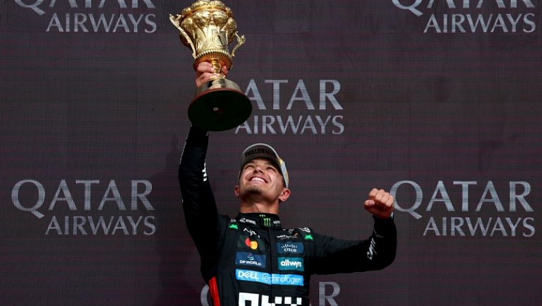 Норрис заявил о стремлении выиграть на всех этапах сезона