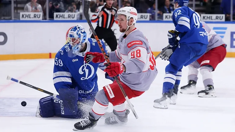 Расписание матчей КХЛ на 14 января: «Динамо» сыграет против  «Спартака»