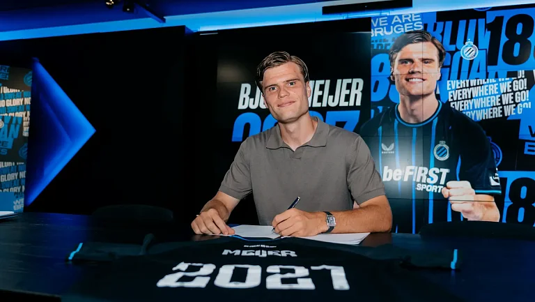 Бьорн Мейер продлил контракт с «Брюгге» до 2027 года