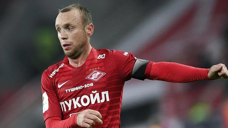 Экс-капитан «Спартака» Денис Глушаков внесён в базу «Миротворца»