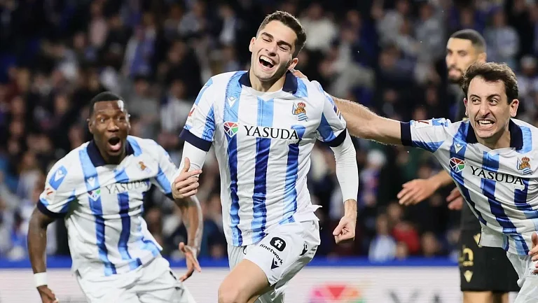 Барренечеа и Оускарссон спасли «Реал Сосьедад» в матче с «Эспаньолом»