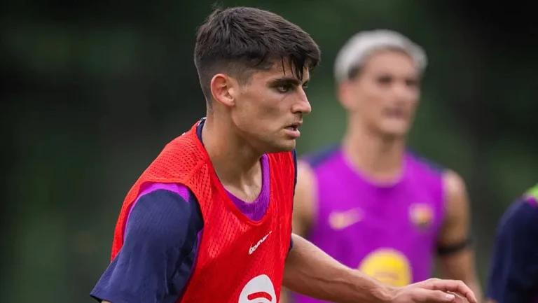 Жерар Мартин обновил свой номер в «Барселоне»