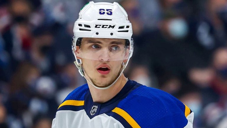 Форвард «Сент-Луиса» Торопченко стал первой звездой матча НХЛ