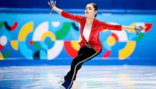 Петросян — промежуточный лидер в короткой программе на отборе к ОИ-2026