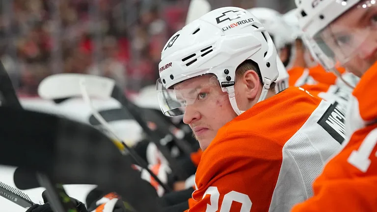 Мичков не забивает уже 9 матчей подряд в НХЛ