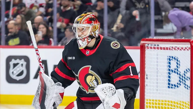 Вратарь «Оттава Сенаторз» Мериляйнен может претендовать на Кубок Колдера