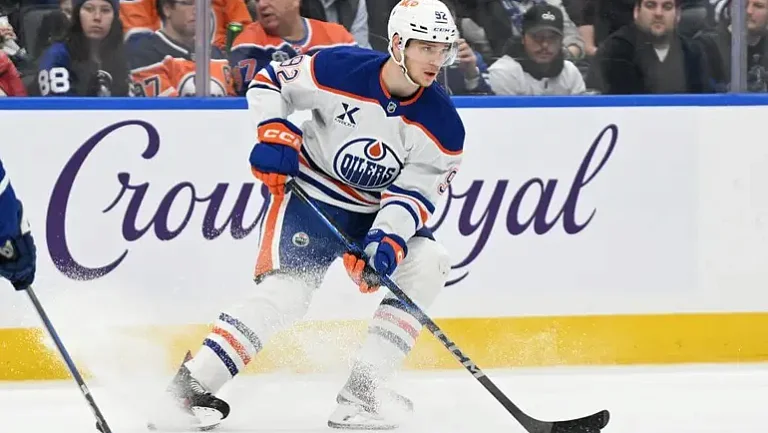 Василий Подколзин останется «Эдмонтоне» еще на 3 года