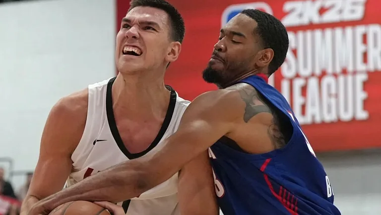 Влад Голдин набрал 6 очков в матче Летней лиги НБА против «Детройта»