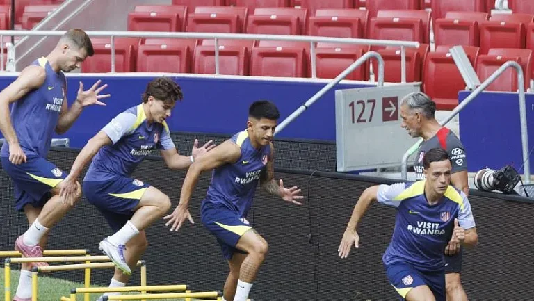 Симеоне готовит «Атлетико» к матчу с  «Реалом»