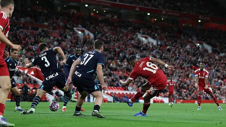 «Атлетик» проиграл «Ливерпулю» на «Энфилде» 