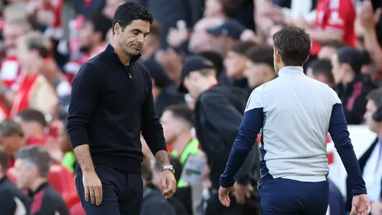 Коллимор требует давления на Артету после поражения «Арсенала»