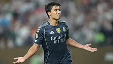 Форвард «Реала» Гонсало Гарсия тренируется со сборной Испании