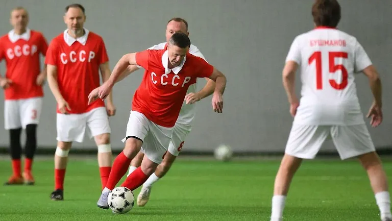 Легенды «Спартака» победили сборную СССР в памятном матче