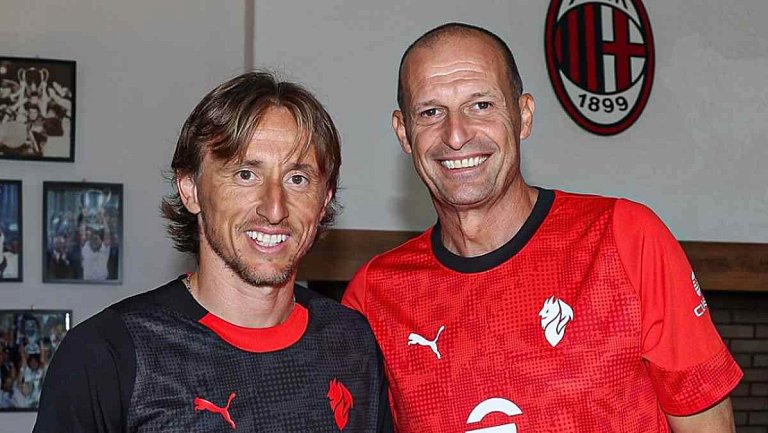 Аллегри: «Смотреть на игру Модрича — абсолютное удовольствие»