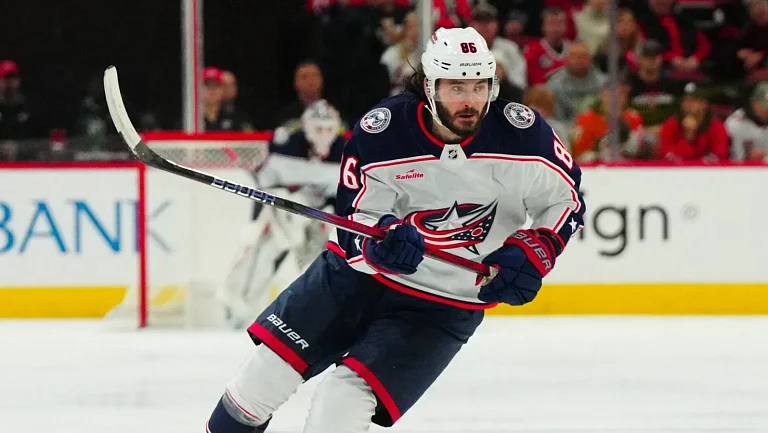 Кирилл Марченко в шаге от рекорда «Коламбуса» — 12‑я игра с очками подряд