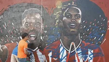 Мурал Нико Уильямса снова осквернили в Барральдо