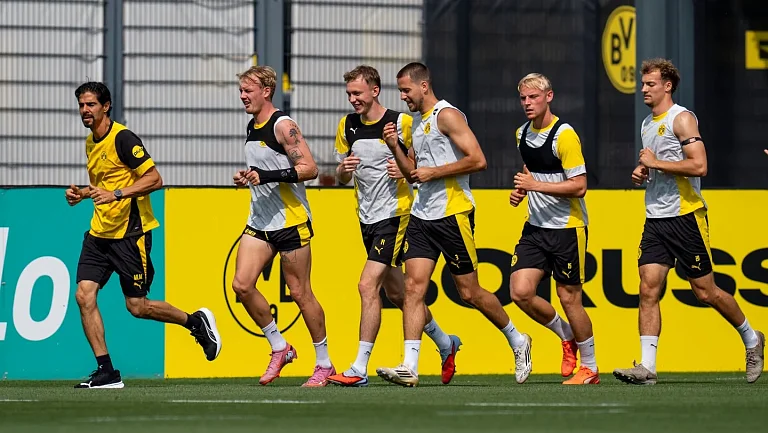 «Боруссия» готовится к старту сезона в условиях 33-градусной жары