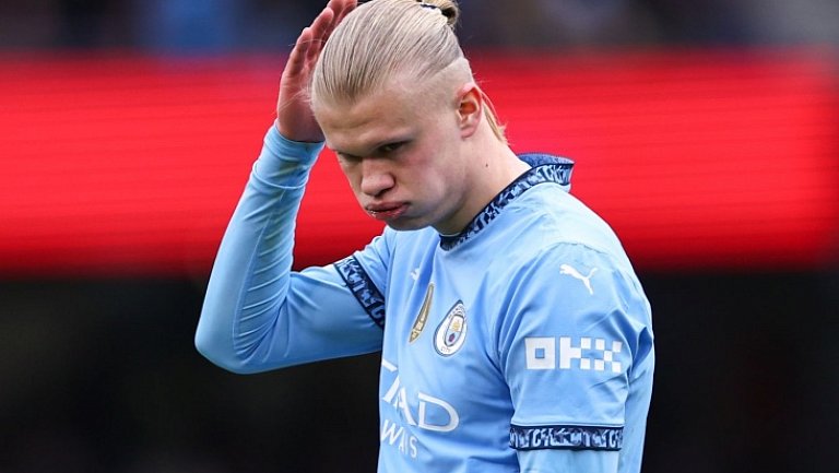 Холанд впервые с 2012 года стал лицом Time от «Манчестер Сити»