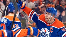 Хет-трик Экхольма помог «Эдмонтону» победить «Анахайм»