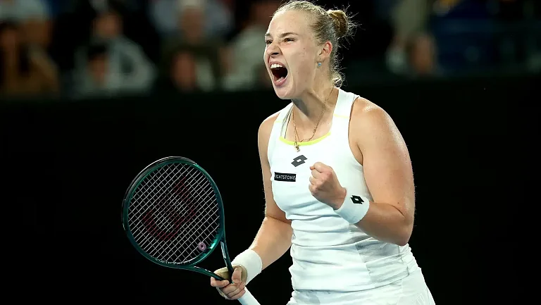 Российская теннисистка Анна Блинкова взлетела на 32 строчки в рейтинге WTA