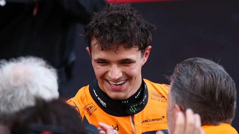 Норрис о старте в Монце: «Нельзя выталкивать соперников с трассы»