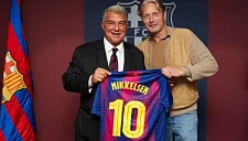 Датский актер Мадс Миккельсен посетил матч «Барселона» – «Хетафе»