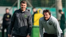 Украинский боксер Усик принял участие в товарищеском матче за ФК «Полесье»