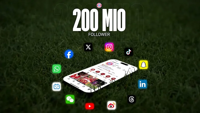 «Бавария» достигла 200 миллионов подписчиков по всему миру