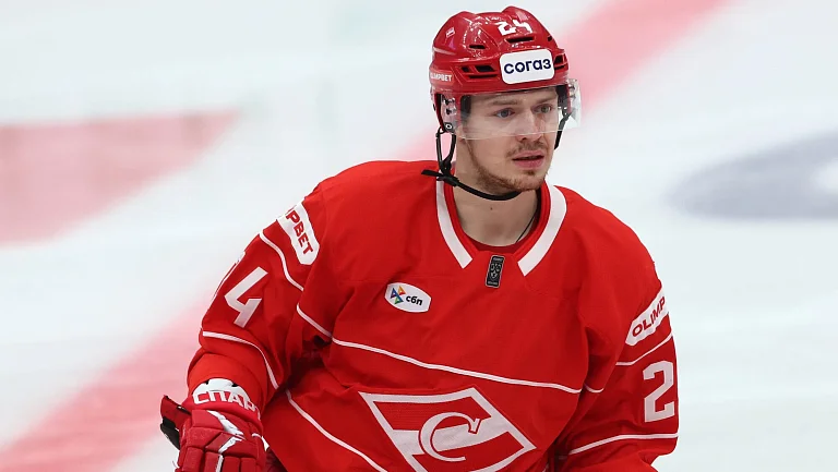 Форвард «Спартака» Порядин оценил перспективы КХЛ-2025/26