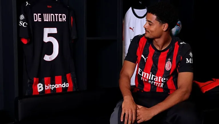 Де Винтер доволен дебютом в «Милане»: «Это то, чего хочет тренер»