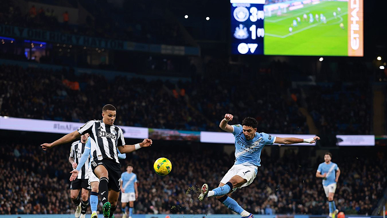 «Манчестер Сити» повторно обыграл «Ньюкасл» и вышел в финал Кубка лиги
