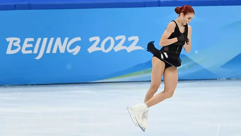 Александра Трусова впервые после родов выполнила аксель и двойной сальхов