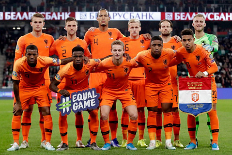 Состав сборной Нидерландов на Чемпионате Европы 2020
